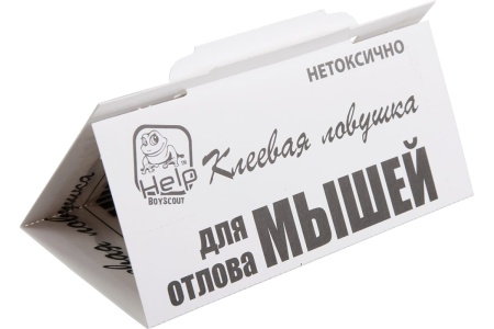 Ловушка клеевая для отлова МЫШЕЙ, 2шт. в упаковке  HELP