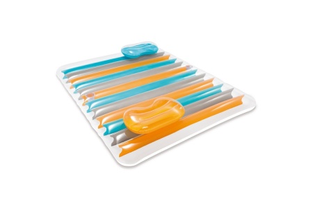 Матрас для плавания 198х160см пляжный Double с подушками