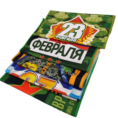 Полотенце 40х60см 23 Февраля, микрофибра