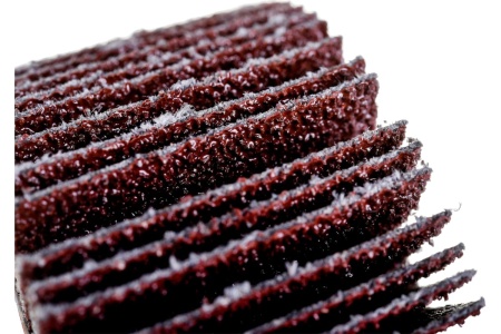 Круг "SANTOOL" лепестковый 60x30x6 мм по металлу для дрели зернистость P60 (№25)