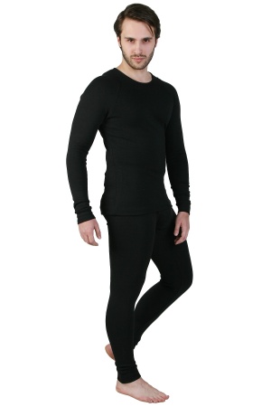 Термобелье мужское черное 46-48 (М)