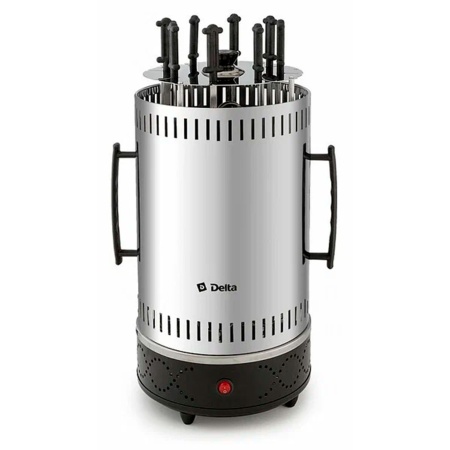 Шашлычница электрическая  "DELTA"  DL-6701 : 1200Вт, 8 шампуров,метал.нагрев.элемент (6)