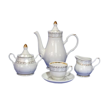 Сервиз кофейный 15 (17) предметов ф."Романс" "Милена"