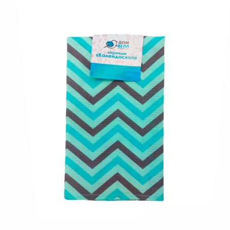 Полотенце 46*60 Калейдоскоп ДомВелл рогожка Зигзаг 757/1