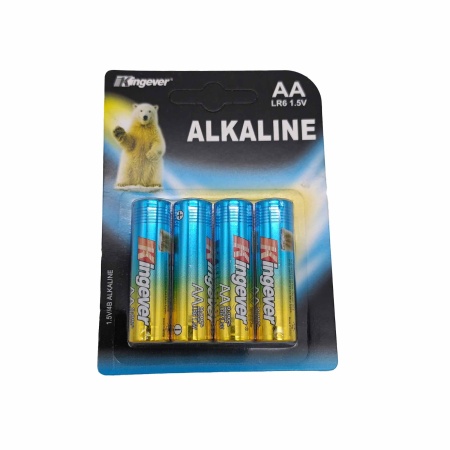Батарейка Alkaline AA LR6 4шт РД15842