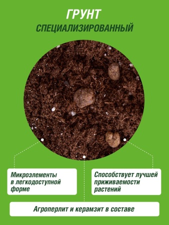 Грунт 25л для Голубики Брусники Клюквы Робин Грин прессованный