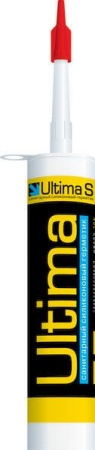 Герметик силикон санитар 280мл прозрачный ULTIMA S 