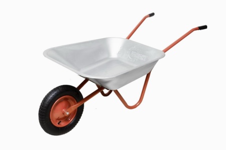 Тачка садовая одноколёсная, 85 л, 1 колесо 3.25/3.00-8