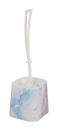 Ершик для унитаза (комплект) "Акварель" квадратный с подставкой 